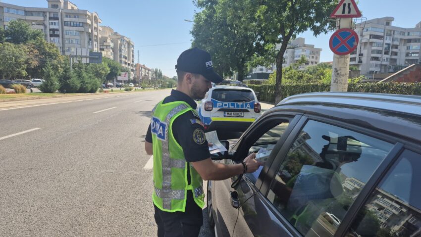 20 de șoferi scoși din trafic în Dolj după acțiuni pentru reducerea riscului rutier