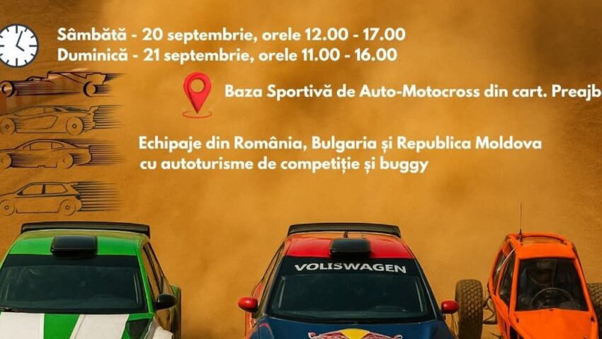 Campionatul Național de Autocross ajunge în weekend, în județul Gorj