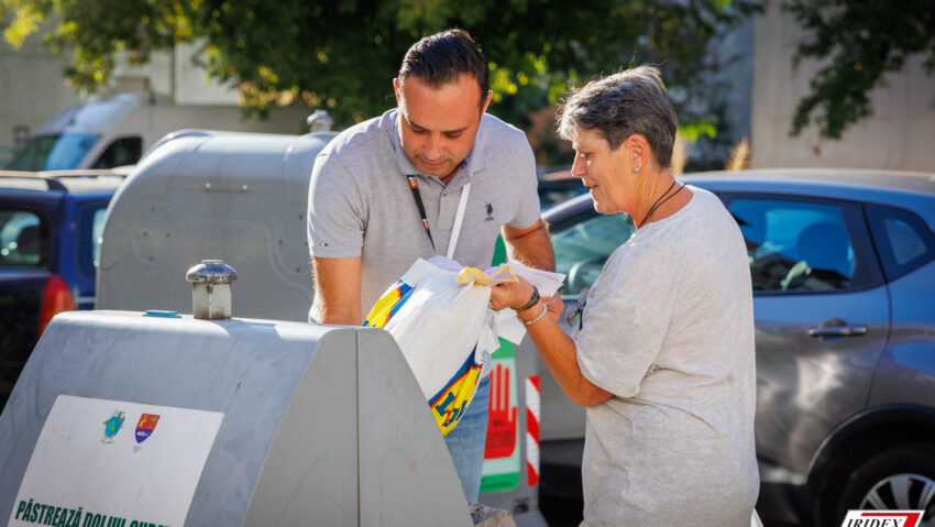 Craiova: „Colectăm separat corect” – campanie Iridex Group