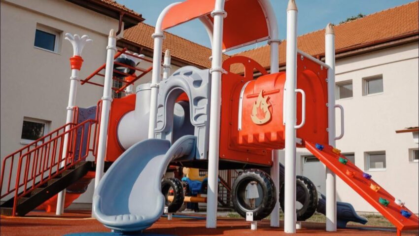 Mehedinți: locuri de joacă moderne pentru creșele și grădinițele Drobeta-Turnu Severin