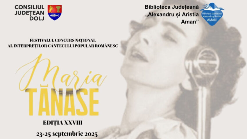 Dolj: Biblioteca Aman – manifestări în cadrul Festivalului Maria Tănase