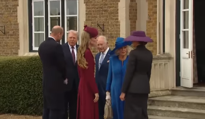 Donald Trump a fost primit la Castelul Windsor