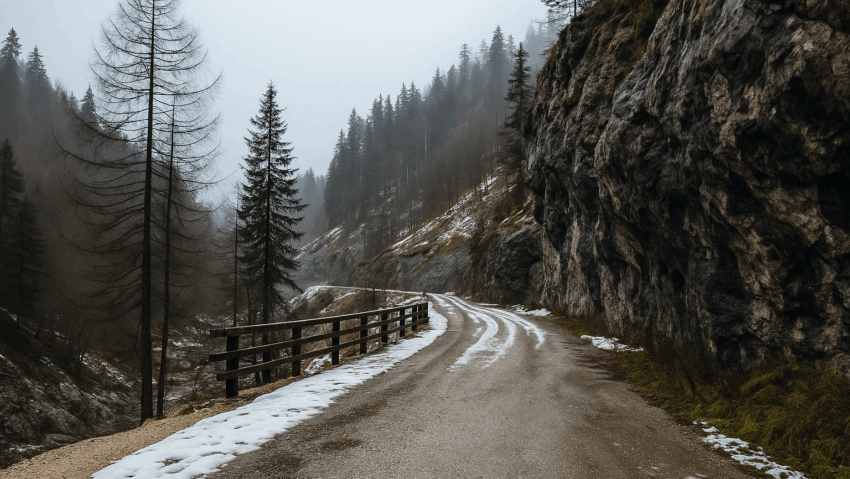 Măsuri suplimentare pentru siguranța rutieră pe drumurile montane