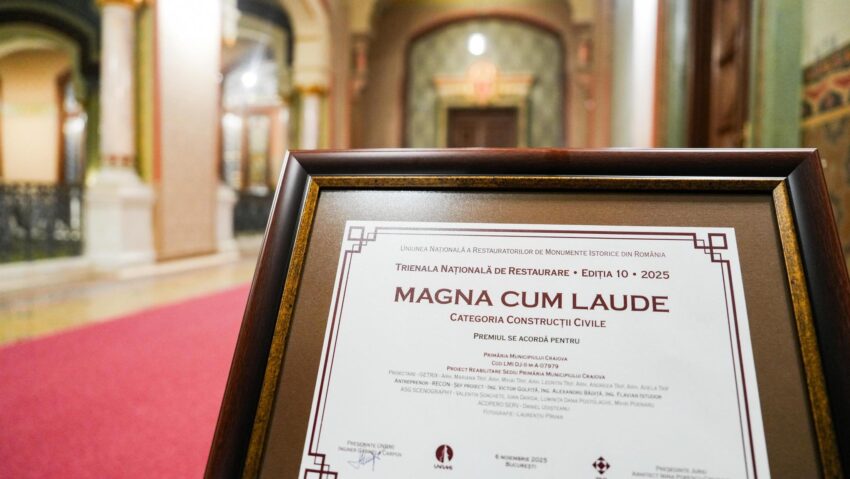 Craiova, pe harta excelenței în restaurarea monumentelor