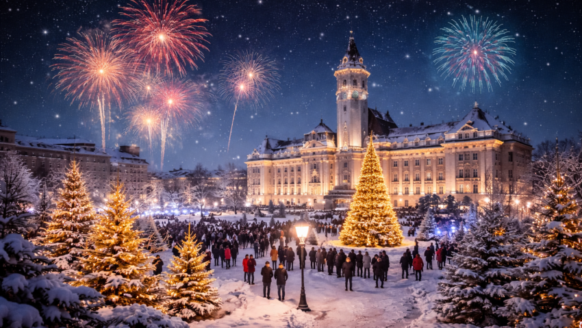 Prognoza meteo de Revelion pentru Craiova și Oltenia (31 decembrie 2025 – 1 ianuarie 2026)