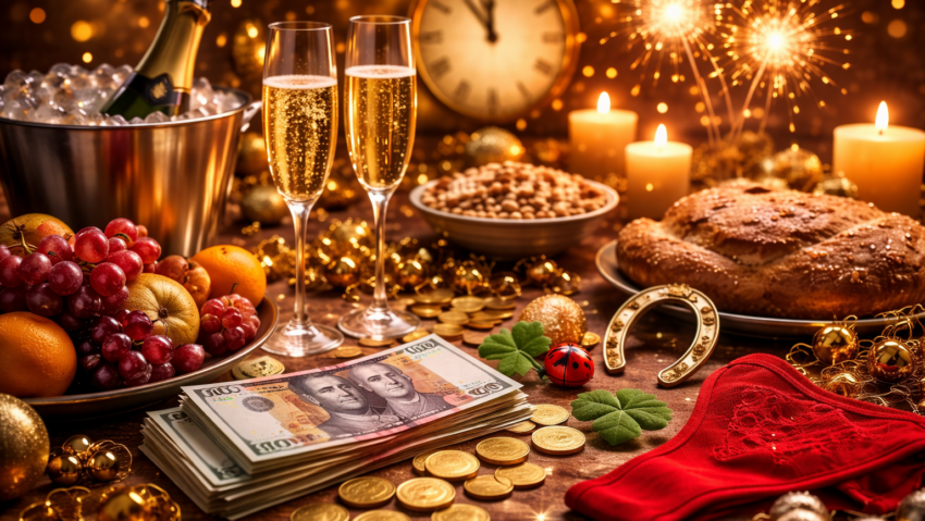 Superstiții de Revelion – ce se respectă și de ce