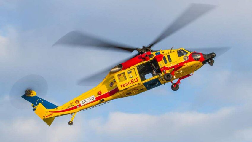 Primul elicopter destinat rezervei rescEU a Protecției Civile Europene a ajuns în România