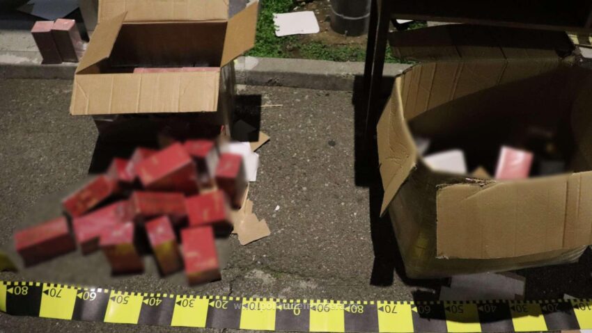 Parfumuri contrafăcute descoperite de polițiștii de frontieră doljeni