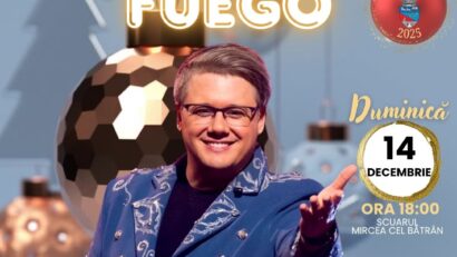 Magia sărbătorilor de iarnă ajunge în centrul Râmnicului, cu Ansamblul „Zestrea” și FUEGO