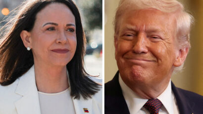 Medalia Nobel pentru Pace 2025, oferită simbolic lui Donald Trump de laureata oficială