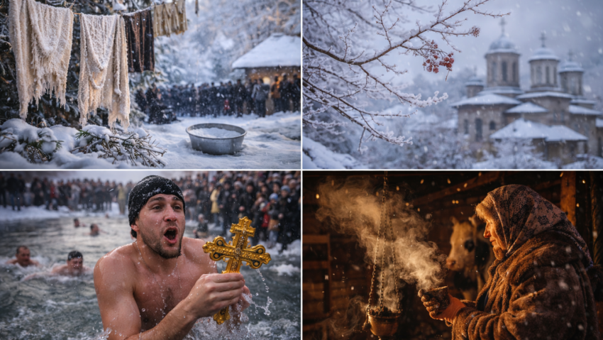 Tradiții mai puțin cunoscute de Bobotează – obiceiuri, superstiții și credințe păstrate în timp