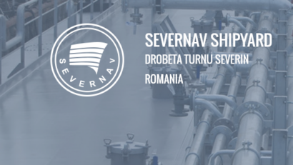 O nouă navă lansată la Șantierul Naval din Drobeta-Turnu Severin