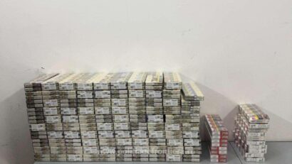 Țigarete de contrabandă descoperite la Calafat