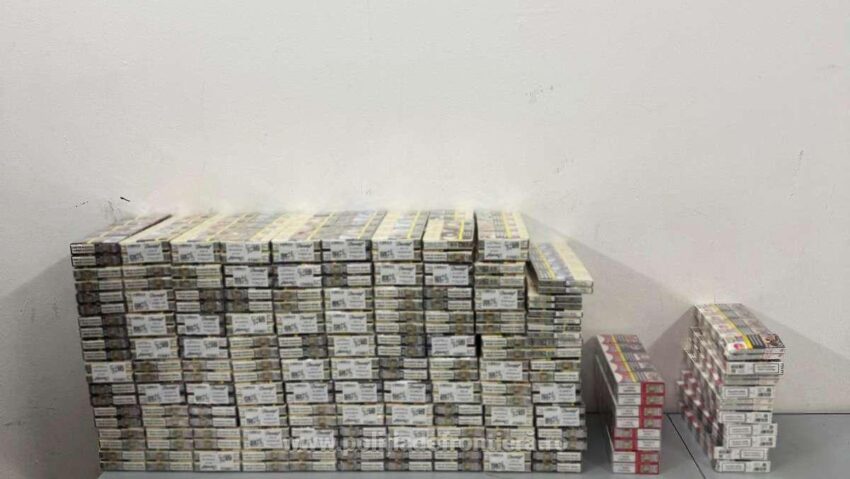 Țigarete de contrabandă descoperite la Calafat