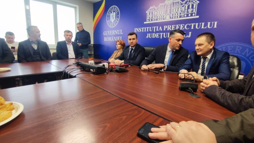 Cosmin Durle a depus jurământul ca prefect al județului Dolj