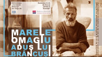 ”Marele omagiu adus lui Brâncuși” - Expoziție de artă europeană, la Universitatea ”Constantin Brâncuși” din Târgu Jiu
