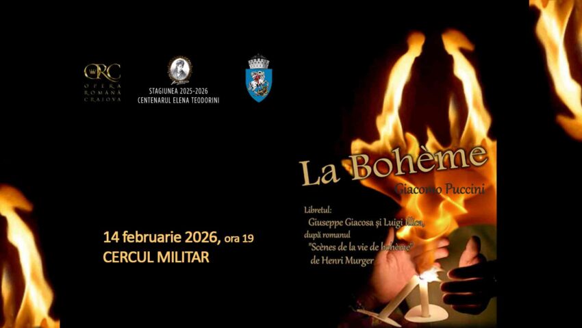 Pasiune și emoție: „Boema”, reprezentație de excepție la Opera Craiova