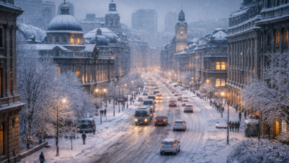 Val de ger extrem în România: temperaturi de până la -20°C și aer polar peste aproape trei sferturi din țară