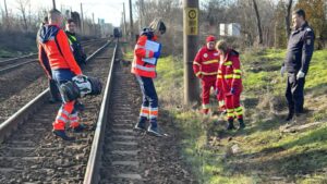 Bărbat accidentat mortal de tren, la Craiova