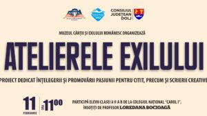 Craiova: „Atelierele exilului” la Muzeul Cărții și Exilului Românesc