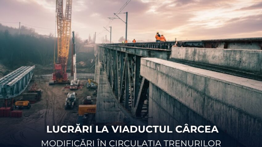 Se închide circulația feroviară între stațiile Banu Mărăcine și Malu Mare