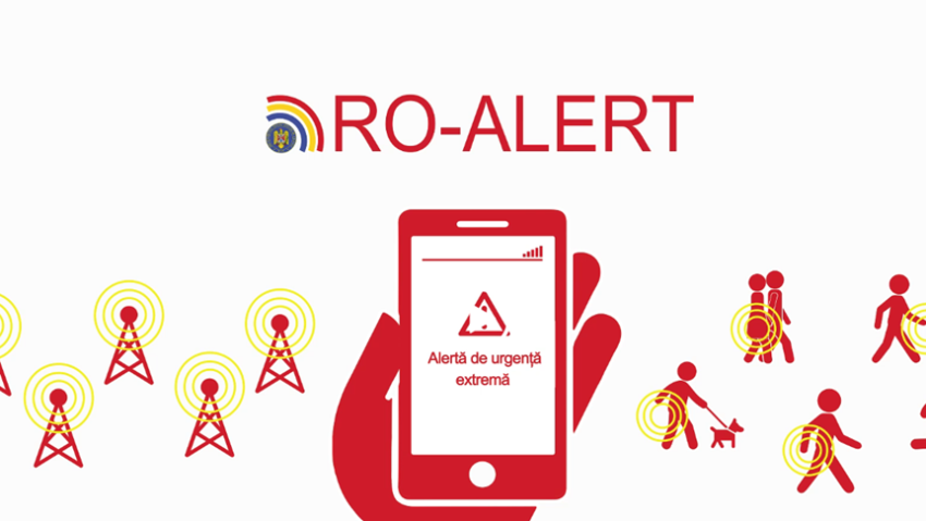 RO-ALERT își schimbă sunetul în funcție de gravitate.