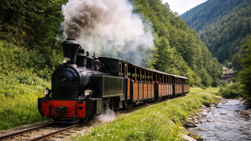 Mocănița din Vâlcea ar putea fi salvată și transformată în atracție turistică