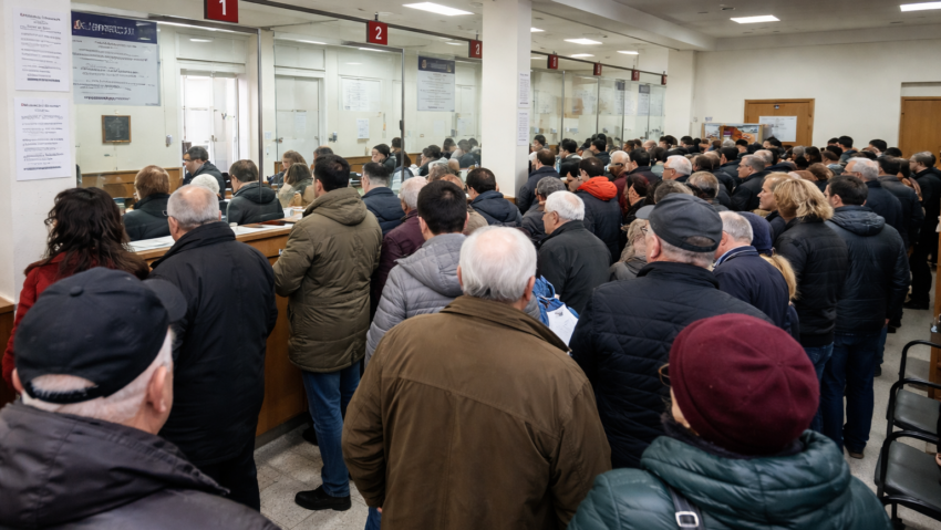 Cozi și nemulțumiri la Taxe și Impozite Târgu Jiu