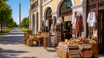 Magazin cu produse ale meșterilor populari din Gorj, propus pe Calea Eroilor din Târgu Jiu