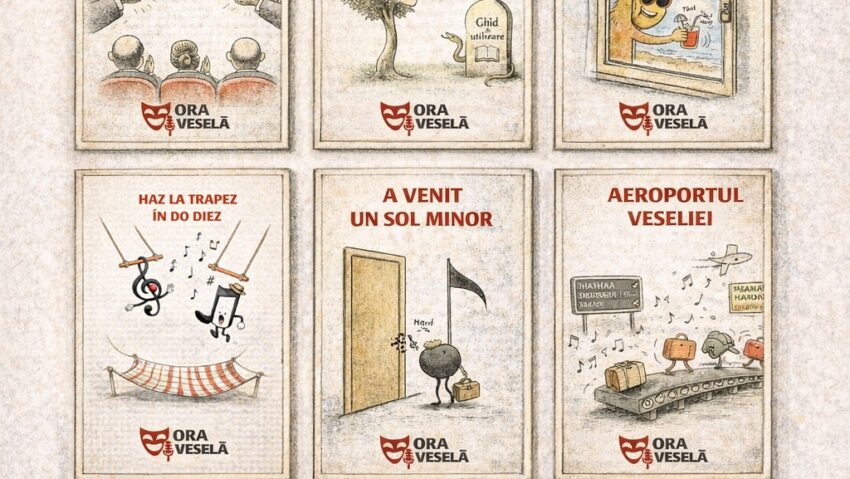 Ora Veselă revine pe eteatru.ro – începem primăvara cu voie bună