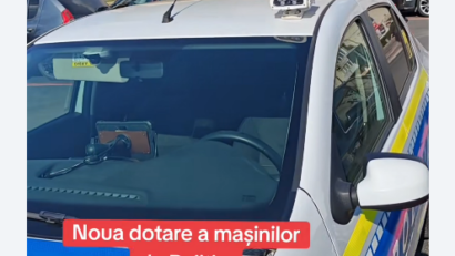 Poliția își dotează autospecialele cu dispozitive ce pot scana automat scana automat numerele de înmatriculare ale mașinilor aflate în mers