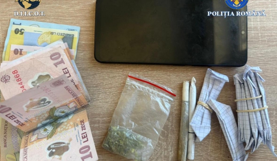 Craiova: rețea de trafic de droguri de mare risc destructurată de polițiști
