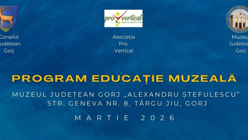 Târgu Jiu: program special de educație muzeală la Muzeul Județean Gorj