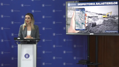 A fost lansată aplicația „Inspectorul Balastierelor”