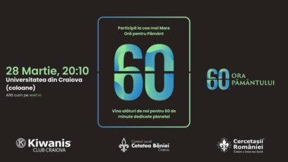 Craiova marchează Ora Pământului