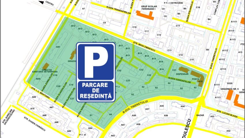 Râmnicu Vâlcea: Parcări de reședință în zona Ostroveni
