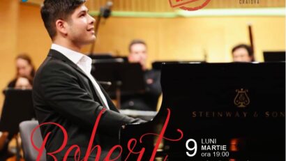 Craiova: recital Robert Bașcoveanu la Filarmonica Oltenia