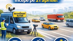 Începe Recensământul General de Circulație Rutieră în România
