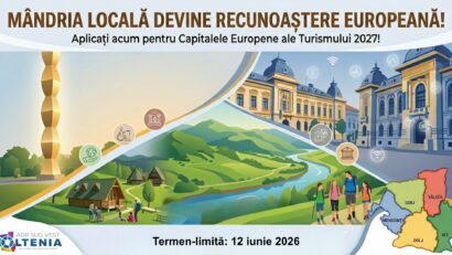 Orașele din Oltenia pot candida pentru titlul de Capitală Europeană a Turismului 2027