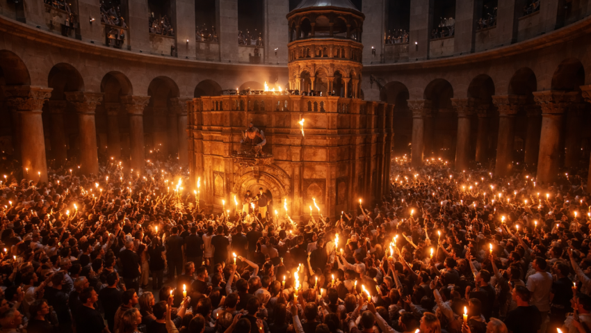 Lumina Sfântă de la Ierusalim: între miracol, tradiție și controverse