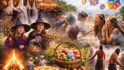 Tradiții de Paște din jurul lumii: obiceiuri ciudate, surprinzătoare și mai puțin cunoscute