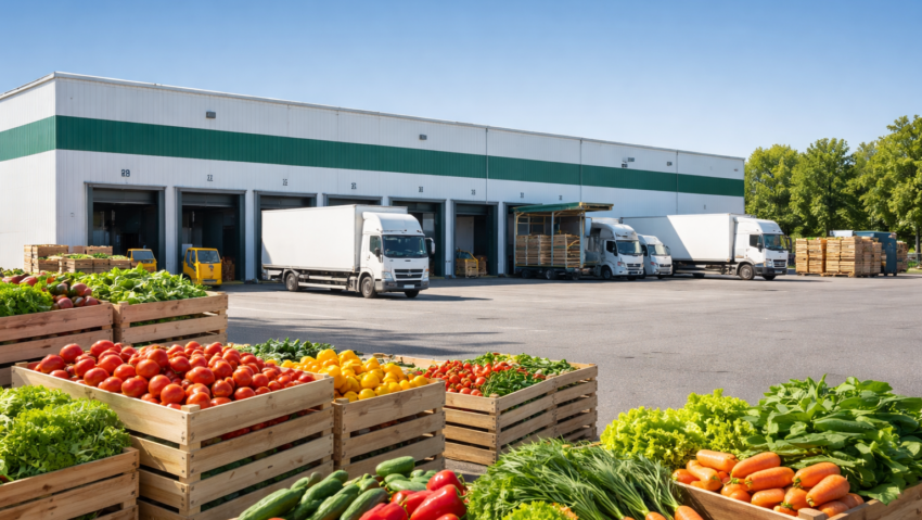 Depozit uriaș de legume și fructe în Mehedinți: proiectul prinde contur