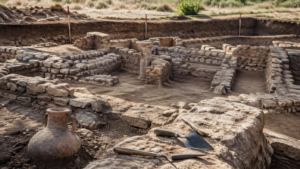 Descoperire arheologică la Reșca: o locuință romană scoate la iveală viața din fosta capitală