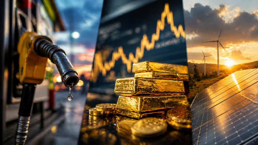 Carburanții cresc, aurul scade, iar energia apasă tot mai greu pe români