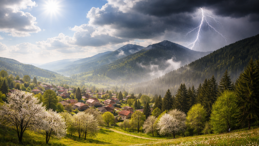 Prognoza meteo – 6 aprilie