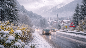 Vremea se schimbă radical în România. Aerul polar aduce lapoviță și ninsoare în aprilie