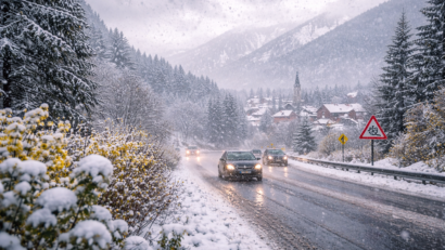 Vremea se schimbă radical în România. Aerul polar aduce lapoviță și ninsoare în aprilie