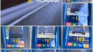 Zeci de sancțiuni și permise reținute în urma unei acțiuni a polițiștilor rutieri pe DN 6
