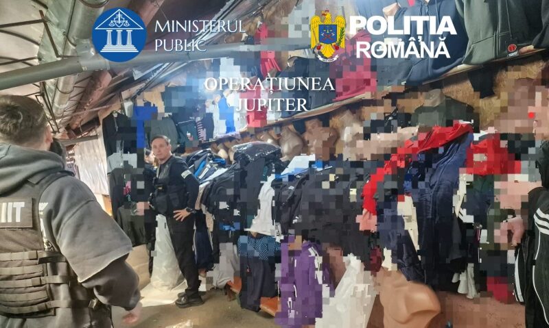 Produse contrafăcute descoperite de polițiștii mehedințeni