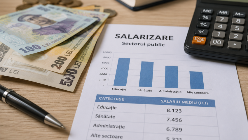 Cine va avea cele mai mari creșteri de salariu după noua lege. Majorări pentru peste 50% din posturile de la stat